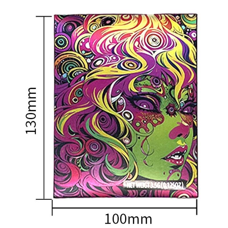 3.5G Psychedelic Shark Art Weed Packaging Box